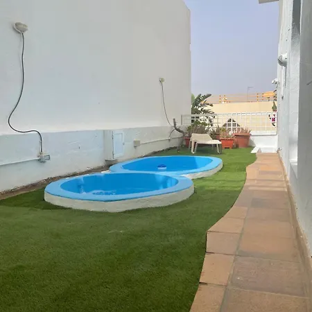 Con Terraza Y Jacuzzi Privada En Casa de hóspedes Maspalomas (Gran Canaria)