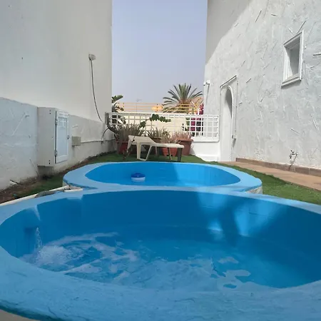 Pensionat Con Terraza Y Jacuzzi Privada En Maspalomas (Gran Canaria)
