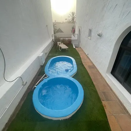 Pensionat Con Terraza Y Jacuzzi Privada En Maspalomas (Gran Canaria)